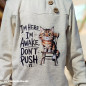 Preview: Bügelbild Don't push it